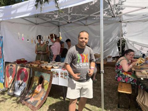 Dávid mindig lelkes segítő