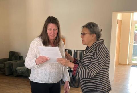 Tanúsítvány átadás