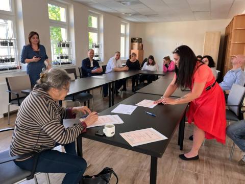 Tanúsítvány átadás