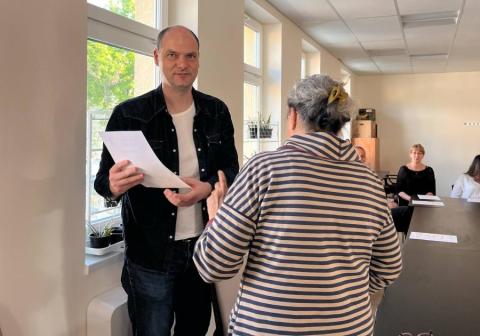 Tanúsítvány átadás