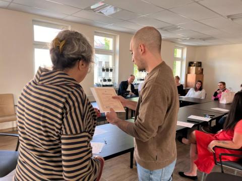 Támogatott lakhatás képzés zárása